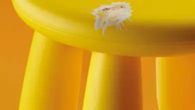 Affiche IKEA Brighton montrant un fauteuil recouvert de fientes de mouettes