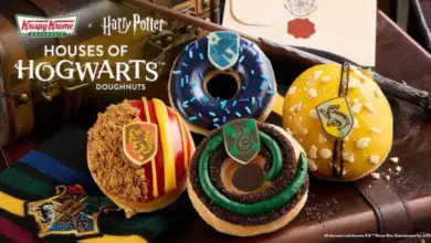 Donuts Krispy Kreme Harry Potter aux couleurs des maisons de Poudlard