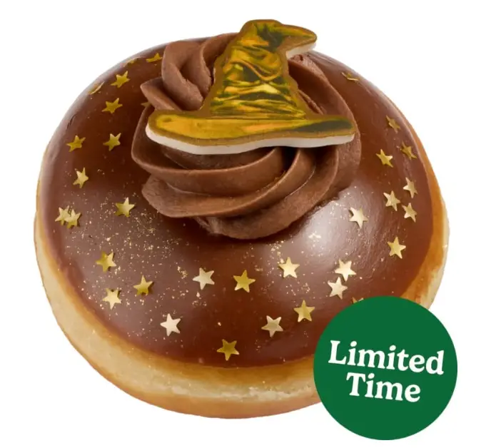  Donut Choixpeau magique avec crème mystère révélant la maison 