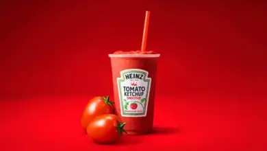 Gobelet Smoothie King avec le logo Heinz Ketchup
