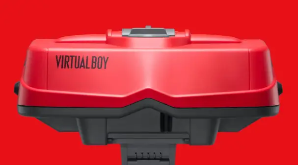 Version plastique premium du casque Nintendo Virtual Boy 2026