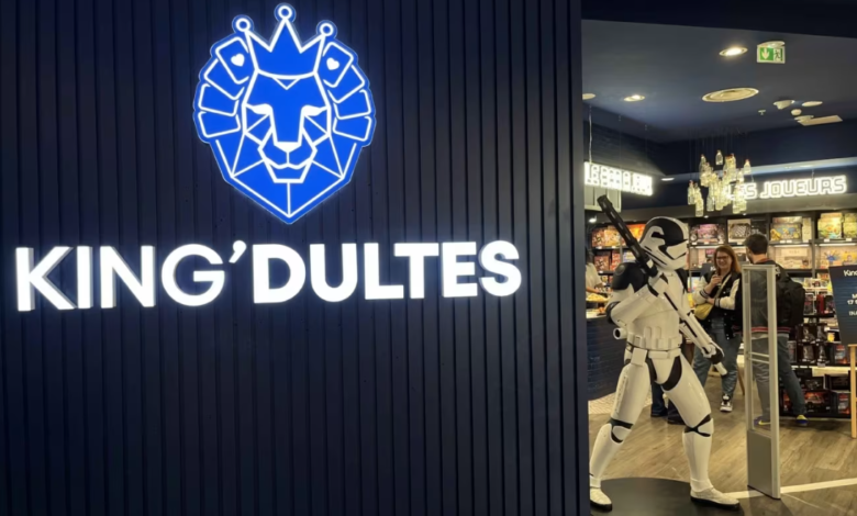 Façade d’un magasin King’Dultes à Marseille