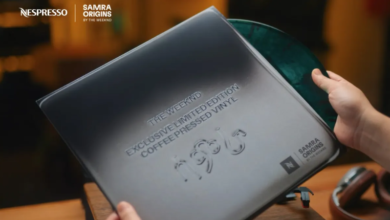 Pop-up Nespresso Samra Origins Vinyl Café à New York