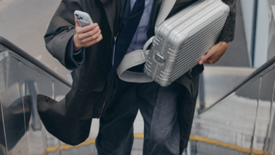 RIMOWA Original Backpack aluminium – Sac à dos rigide en aluminium rainuré signé RIMOWA.
