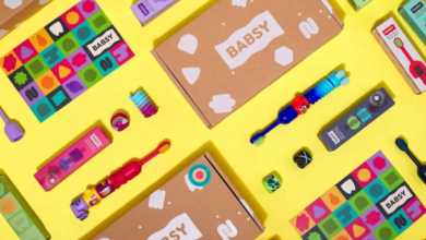 Pack complet Babsy Build-A-Brush avec pièces colorées interchangeables
