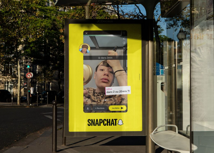 AI Photobooth Snapchat générant des portraits en réalité augmentée